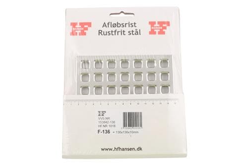 Firk.Grate Rostfritt 146 MM - Typ F