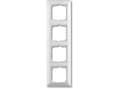Miniatyrbild 2 av 3: ABB-basic55 Ram, vit blank, 4 moduler