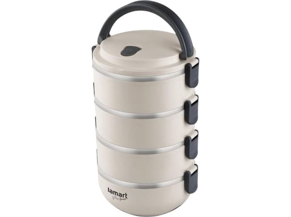 Lamart by Piere Lamart TEMP LT6024 - Thermal food carrier - 2.4 L - rund - beige