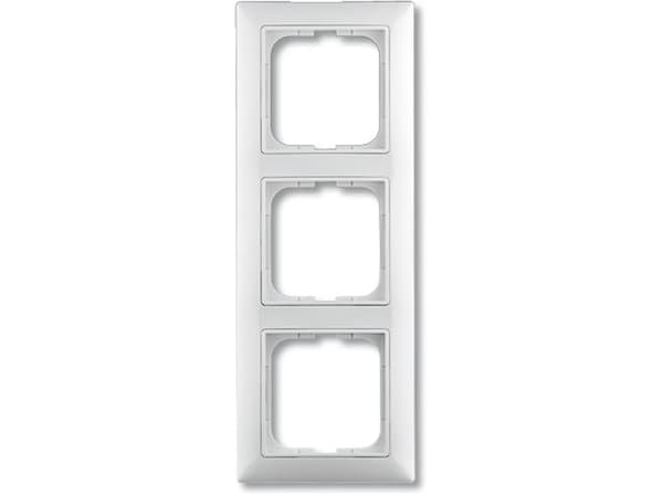 ABB-basic55 Ram, vit blank, 3 moduler