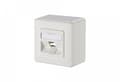 Miniatyrbild 1 av 5: METZ CONNECT 130B20D10002KE, 1 modul/-er, Vit, 85 mm, 85 mm, 35 mm