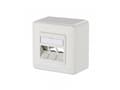 Pikkukuva 1 / 2: METZ CONNECT 130B20D30002KE, RJ-45, 3 moduuli(a), Beige, 85 mm, 35 mm, 85 mm