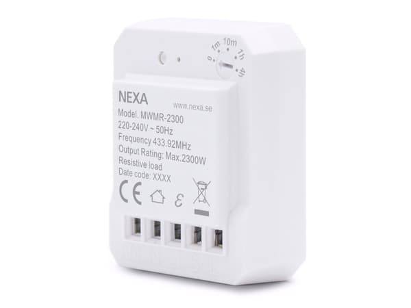 Nexa MWMR-2300 - Reläkontroll - trådlös - 433.92 MHz