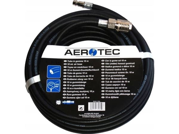 Aerotec Trykluftslange 10 m 20 bar
