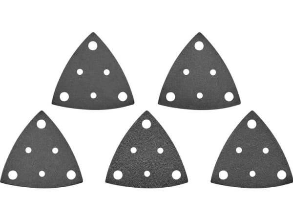 TOOLCRAFT TO-5045829 Svingslibepapir perforeret Kornstørrelse 60, 80, 120, 180, 240 Hjørnemål 80 mm (L x B x H) 80 x 80 x 80 mm 1 stk