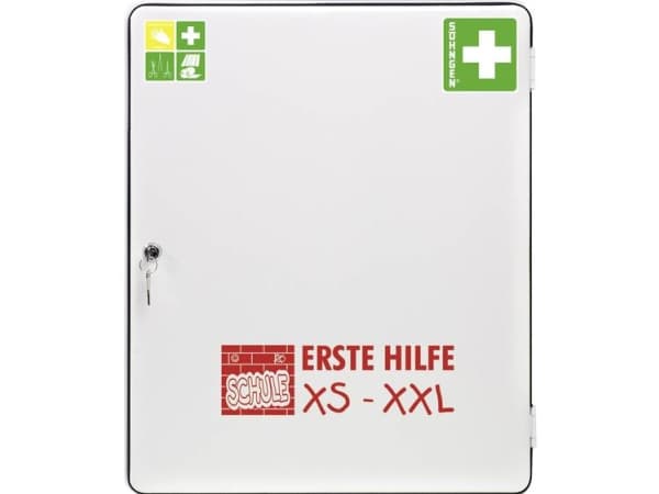 Førstehjælpsskab (B x H x T) 452 x 552 x 170 mm Söhngen 0550109