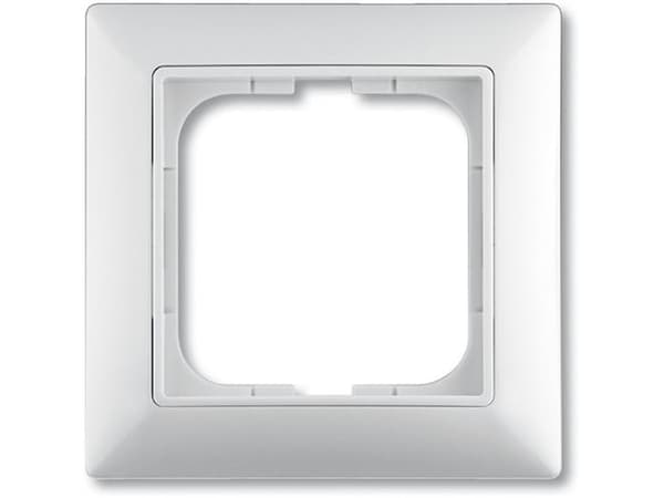 ABB-basic55 Ramme, blank hvid, 1 modul