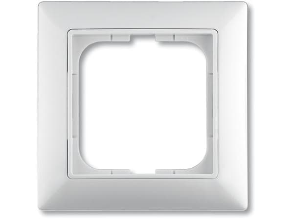 ABB-basic55 Ramme, blank hvid, 1 modul
