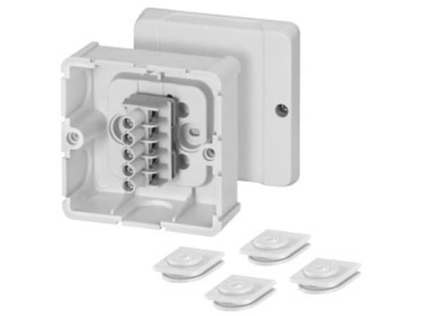 Hensel DP 9025, Polystyren (PS), Termoplast, Grå, IP54, 88 mm, 50 mm, 88 mm