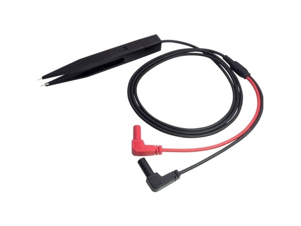 VOLTCRAFT MSL-503 Prøveledning 4 mm-stik 1.14 m Sort, Rød 1 stk