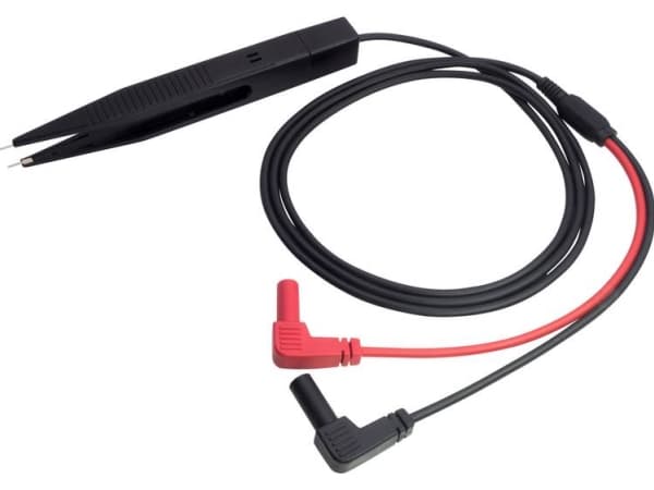 VOLTCRAFT MSL-503 Prøveledning 4 mm-stik 1.14 m Sort, Rød 1 stk