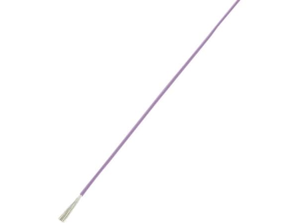TRU COMPONENTS 1566850 Wire LiY 1 x 0,14 mm² Violett 100 m