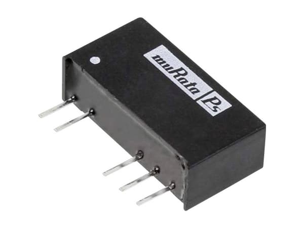 Murata NMA1215SC, 19,5 mm, 6 mm, 10 mm, 1 W, 10,8 - 13,2 V, 33 mA