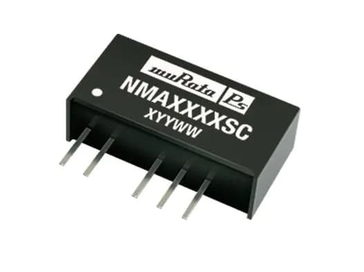 Murata NMA1215SC, 19,5 mm, 6 mm, 10 mm, 1 W, 10,8 - 13,2 V, 33 mA
