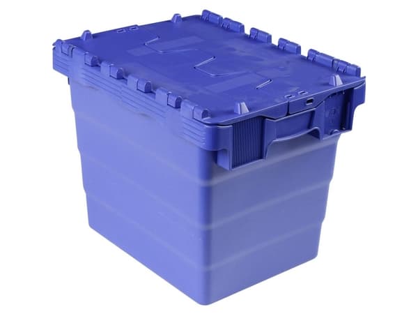 VISO DSW 4332 Klapdæksel-kasse (B x H x T) 400 x 320 x 300 mm Blå 1 stk