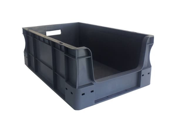 VISO SPK 4623 AV Opbevaringskasser (B x H x T) 400 x 230 x 600 mm Grå 1 stk