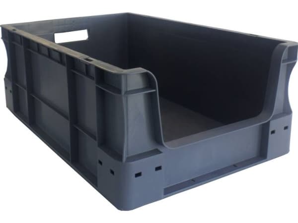VISO SPK 4623 AV Opbevaringskasser (B x H x T) 400 x 230 x 600 mm Grå 1 stk