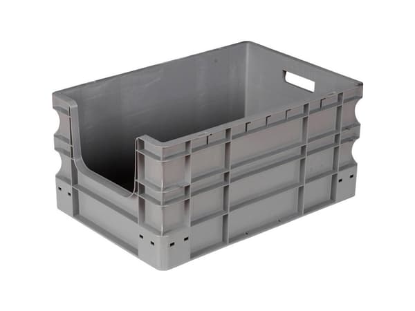 VISO SPK 4628 AV Opbevaringskasser (B x H x T) 400 x 280 x 600 mm Grå 1 stk