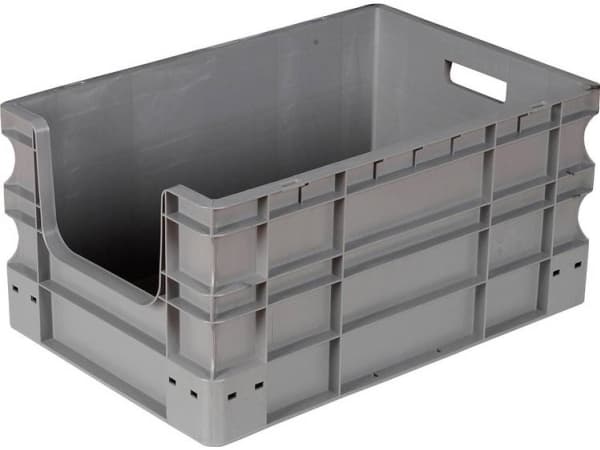 VISO SPK 4628 AV Opbevaringskasser (B x H x T) 400 x 280 x 600 mm Grå 1 stk