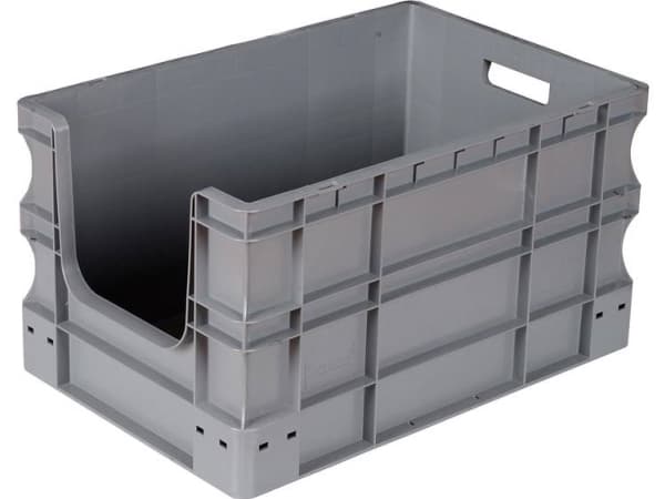 VISO SPK 4632 AV Opbevaringskasser (B x H x T) 400 x 320 x 600 mm Grå 1 stk