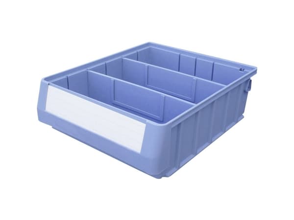 VISO TR 3209 Opbevaringskasser (B x H x T) 234 x 90 x 300 mm Blå 1 stk