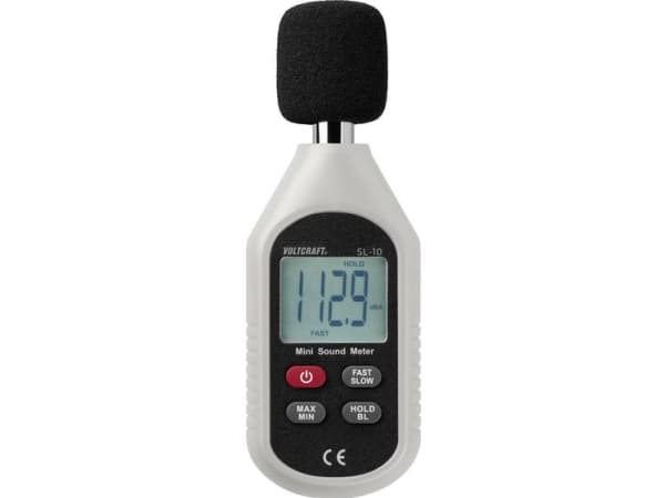 VOLTCRAFT SL-10 Lydniveau-måleapparat 30 - 130 dB 31,5 Hz - 8 kHz