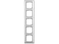 Miniatyrbild 3 av 3: ABB-basic55 Ram, vit blank, 5 moduler