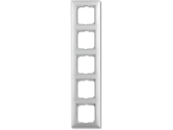 ABB-basic55 Ram, vit blank, 5 moduler