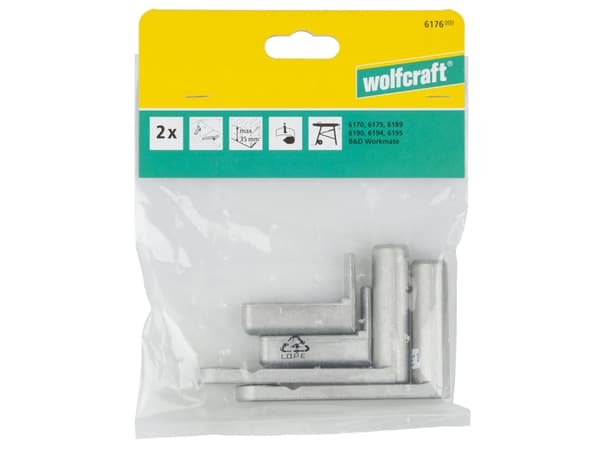 wolfcraft GmbH 6176000, Alumiini, Alumiini, 3,5 cm, Eurooppa