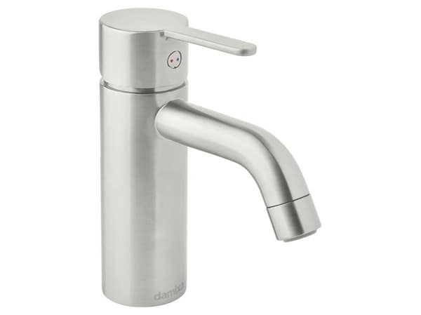 Damixa Silhouet håndvaskarmatur small uden bundventil steel (pvd)
