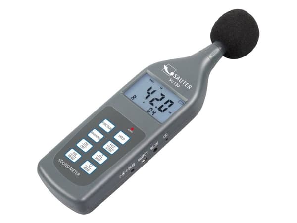 Sauter Lydniveau-måleapparat Datalogger SU 130 30 - 130 dB 20 Hz - 12500 Hz RS232