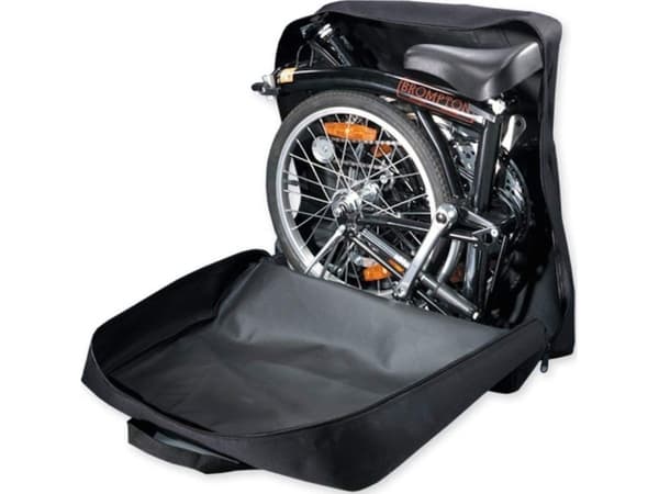 B&W bike.case foldon - Pose for bicycle - nylonstoff - svart