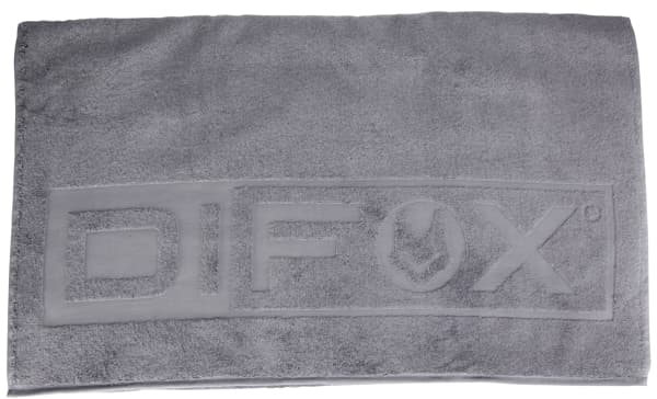 Difox reisehåndkle 80 x 180 cm 100 % bomullsgrå