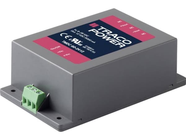 TracoPower TMDC 60-4812 DC/DC-muunninmoduuli 48 V/DC 12 V/DC 5000 mA 60 W Lähtöjen määrä: 1 x