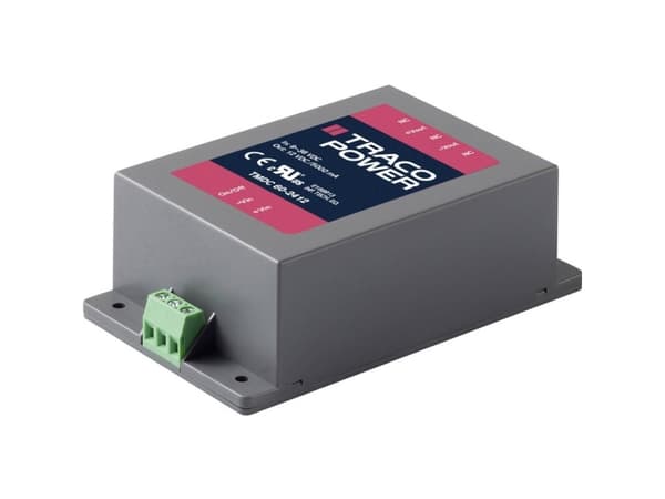 TracoPower TMDC 60-4812 DC/DC-muunninmoduuli 48 V/DC 12 V/DC 5000 mA 60 W Lähtöjen määrä: 1 x