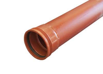 PP-kloakrør 160x3000mm SN8 - Enkeltlagsrør NPM. EN1852