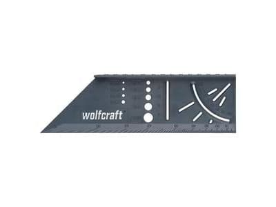 wolfcraft GmbH 5208000, Facet firkant, Grå, CE, 15 cm, 27,5 cm, 27,5 cm, 6,6 cm