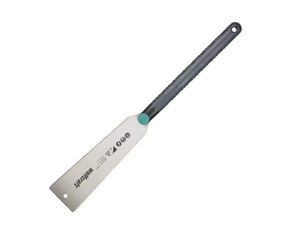 wolfcraft GmbH 6951000, Japanese saw, Plast, Trä, Svart, Rostfritt stål, Svart, 24 cm