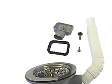 Panda strainer afløbssæt 3 1/2" ST MA