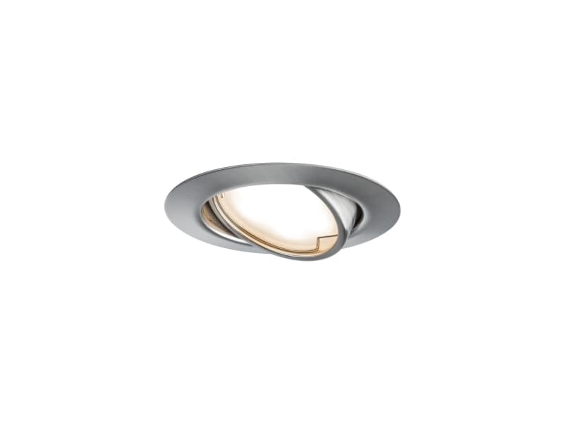 Paulmann 934.14, 1 lampor, LED, 3000 K, 465 LM, Metallisk