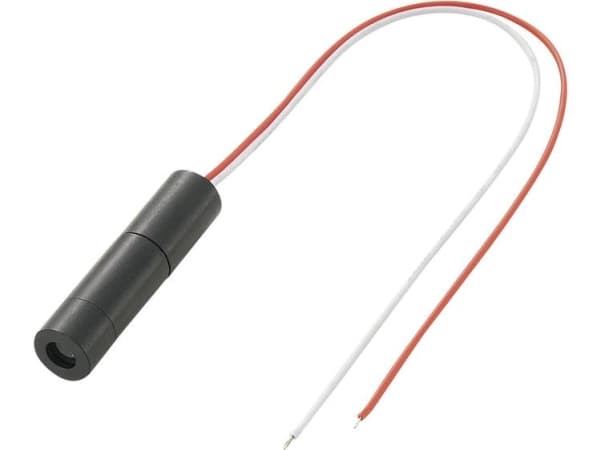 TRU COMPONENTS LM01RDD883-F Lasermodul Punkt Rød 0.95 mW