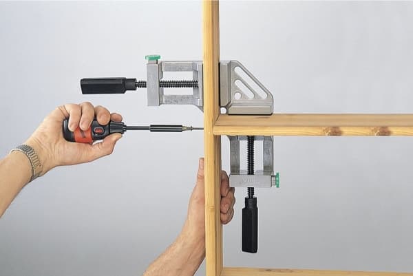 wolfcraft GmbH 3415000, Hjørneklemme, Aluminium