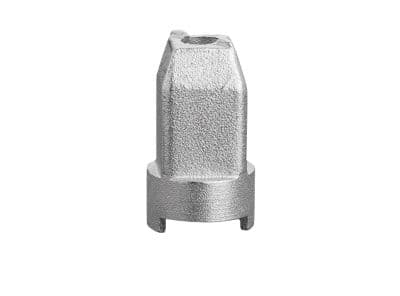 Spindelhæt firk. 5/4''-1.1/2'' - f. Total kuglehane. Spidsende 27 mm