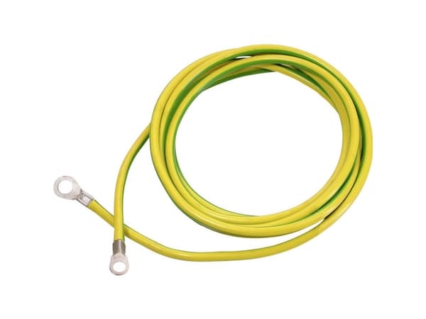 as-Schwabe 70869 Virtajohto vihreä - keltainen 3 m (70869)