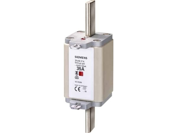 Siemens 3NA6220 Sikringsindsats Sikringsstørrelse = 2 50 A 500 V 3 stk