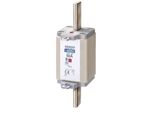 Siemens 3NA62204 Sikringsindsats Sikringsstørrelse = 2 50 A 400 V 3 stk