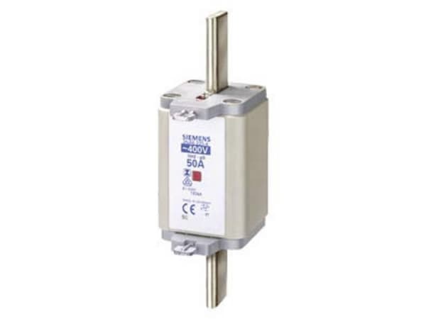 Siemens 3NA62204 Sikringsindsats Sikringsstørrelse = 2 50 A 400 V 3 stk