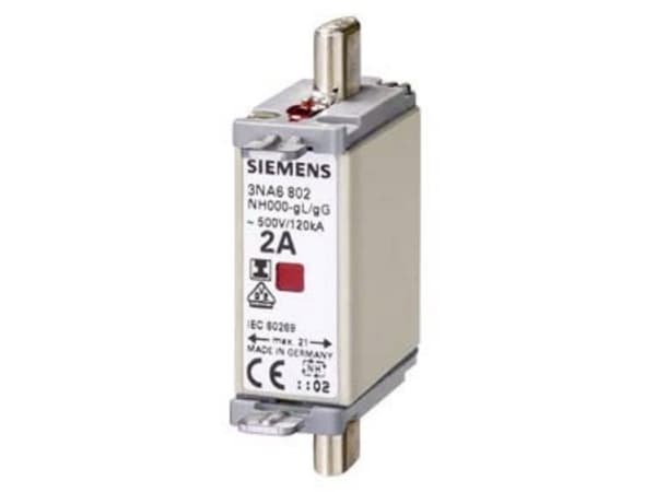 Siemens 3NA6817 Sikringsindsats Sikringsstørrelse = 0 40 A 500 V 3 stk