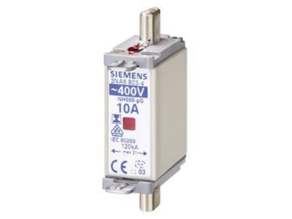 Siemens 3NA68174 Sikringsindsats Sikringsstørrelse = 0 40 A 400 V