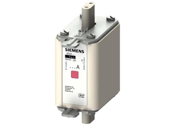 Siemens 3NA78307 Sikringsindsats Sikringsstørrelse = 0 100 A 500 V 3 stk